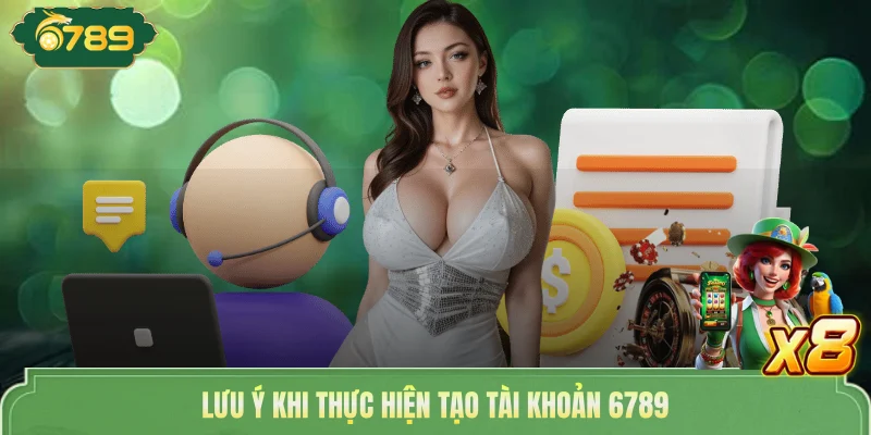 Đăng Ký 6789 | Cập Nhật Các Bước Chuẩn Nhất Cho Người Mới 4 Lưu ý khi thực hiện tạo tài khoản 6789